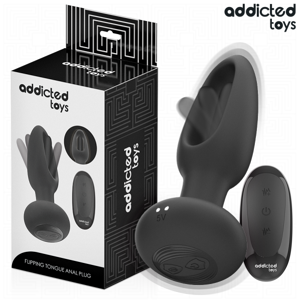 PLUG ANAL COM LÍNGUA