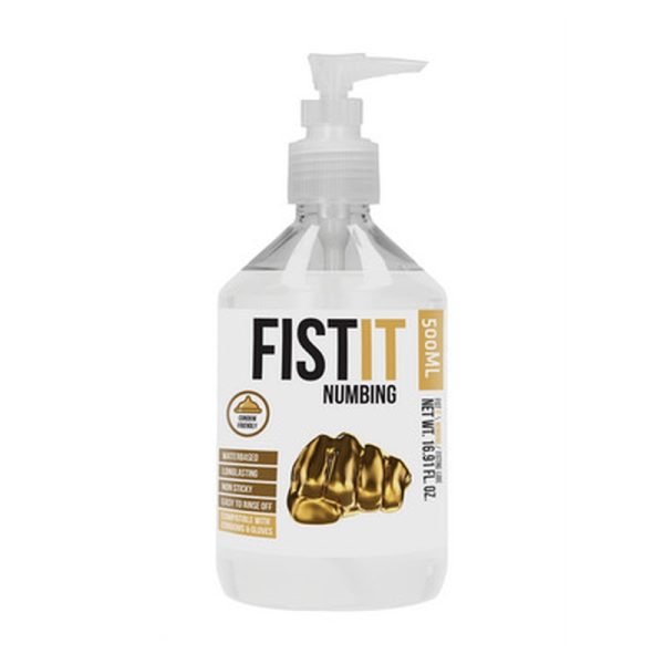 LUBRIFICANTE PARA FISTING NUMBING FIST IT | 500 ML