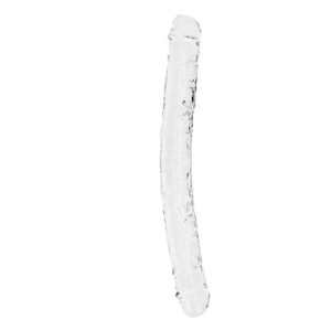 DILDO DUPLO REALROCK CRYSTAL CLEAR | 34 CM - Image 6