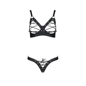 CONJUNTO DE 2 PEÇAS CELIN BIKINI (PRETO) | TAMANHO QUEEN - Image 3