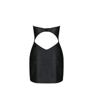 CAMISA DE NOITE E TANGA CELIN (PRETO) | TAMANHO QUEEN - Image 4