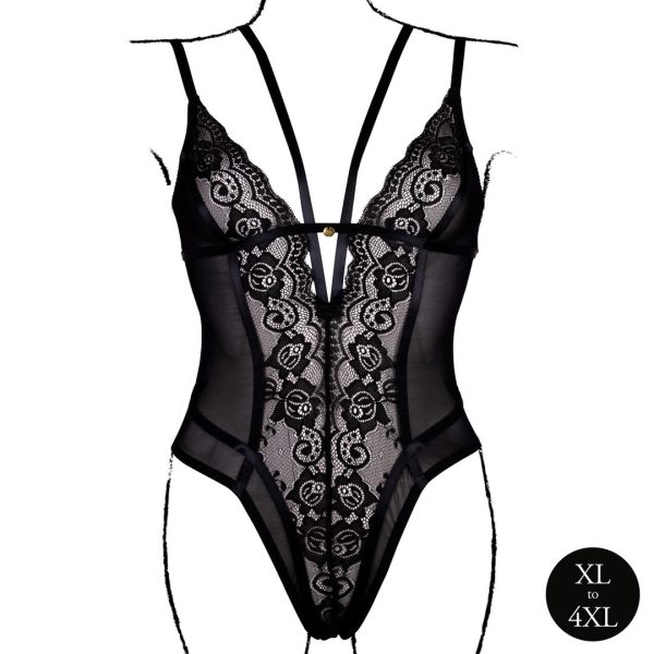 BODY WIRELESS LACE LE DÉSIR (PRETO) | TAMANHO QUEEN 3 BODY WIRELESS LACE LE DÉSIR (PRETO) | TAMANHO QUEEN