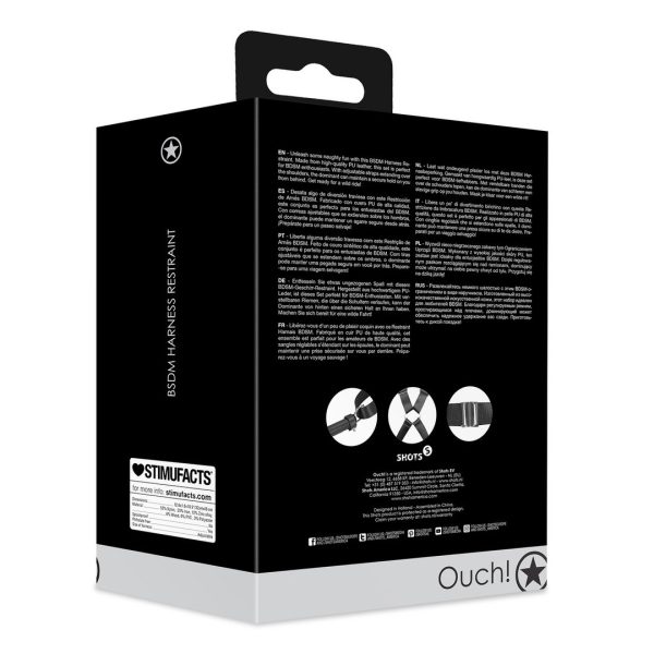 ARNÊS CORPORAL BDSM OUCH! 2 ARNÊS CORPORAL BDSM OUCH!