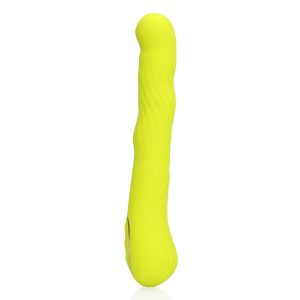 VIBRADOR PARA PONTO G WIGGLE (LIME PASSION) - Image 4