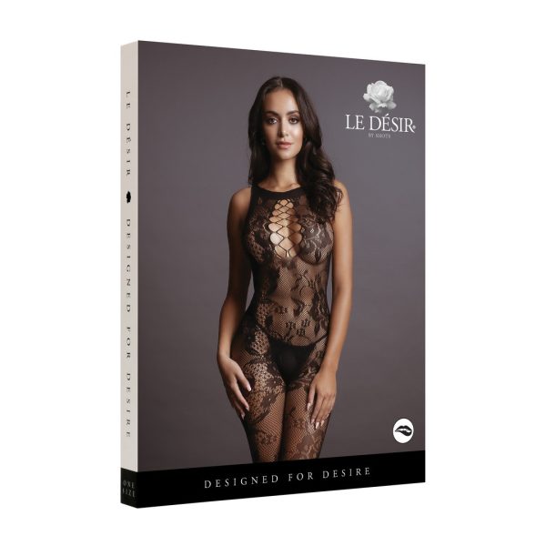 CATSUIT CRISS CROSS NECK