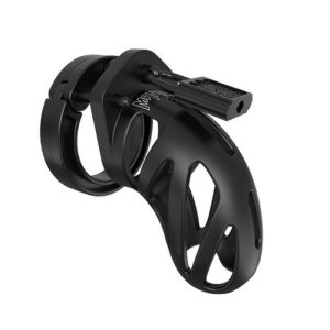 JAULA DE CASTIDADE MODEL 24 (PRETO) | 9 CM - Image 1