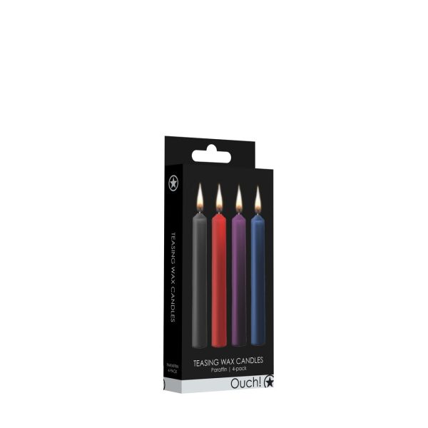 CONJUNTO DE 4 VELAS TEASING WAX