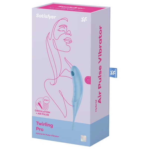 VIBRADOR SATISFYER TWIRLING PRO (AZUL)