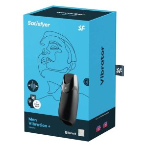 MASTURBADOR MASCULINO SATISFYER MEN VIBRATION+ (PRETO) - Image 5