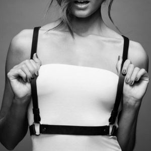 ARNÊS BDSM BIJOUX MAZE X (PRETO) - Image 4