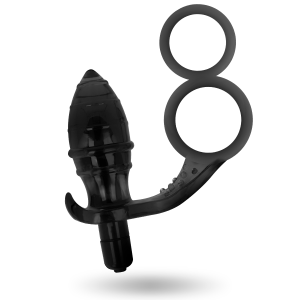 PLUG ANAL COM ANEL DUPLO PARA O PÉNIS - Image 4