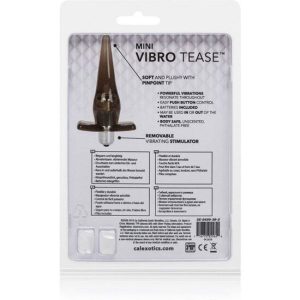 PLUG ANAL MINI VIBRO TEASE (PRETO) - Image 5