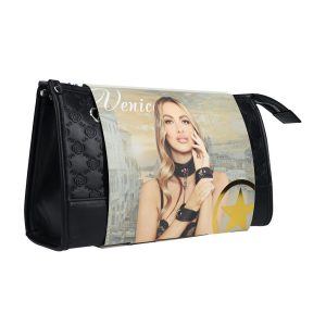 KIT BDSM COM BOLSA VENICE COLLECTION (PRETO) 5 KIT BDSM COM BOLSA