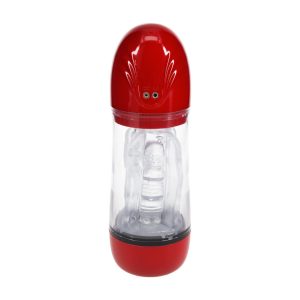 BOMBA DE MASTURBAÇÃO SONICPULL MULTIMÉDIA (COM SUCÇÃO E VIBRAÇÃO) | METALLIC RED - Image 3