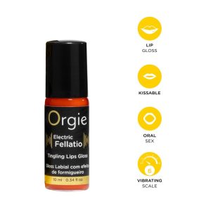 GLOSS COM EFEITO VIBRATÓRIO ELECTRIC FELLATIO | 10ML - Image 3