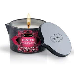 VELA DE MASSAGEM SONHOS DE MORANGO | 170 GR - Image 2