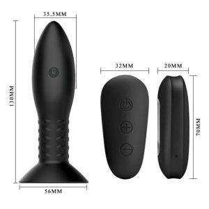 PLUG ANAL COM BOLAS GIRATÓRIAS E COMANDO MR PLAY - Image 5