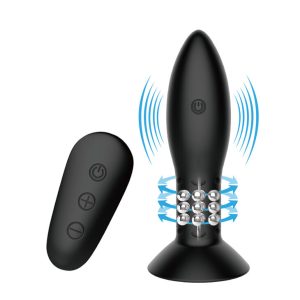 PLUG ANAL COM BOLAS GIRATÓRIAS E COMANDO MR PLAY - Image 2