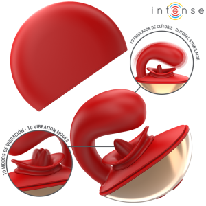 VIBRADOR E ESTIMULADOR MARIAH EM FORMA DE U - Image 2