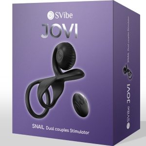 ANEL PARA O PÉNIS SNAIL VIBE (COM ESTIMULADOR DE CLÍTORIS E CONTROLO REMOTO) - Image 8