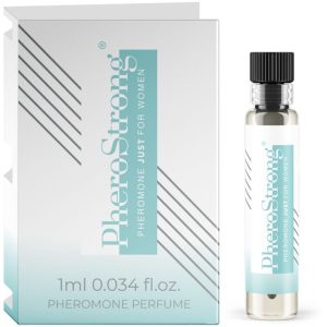 PHEROSTRONG - PERFUME CON FEROMONAS JUST PARA MUJER 1 ML - Image 1