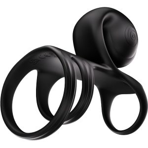 ANEL PARA O PÉNIS JOVI ARC PARA CASAIS (PRETO) - Image 4